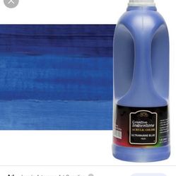 Ultramarine blue Acrylic paint Retails $18.99