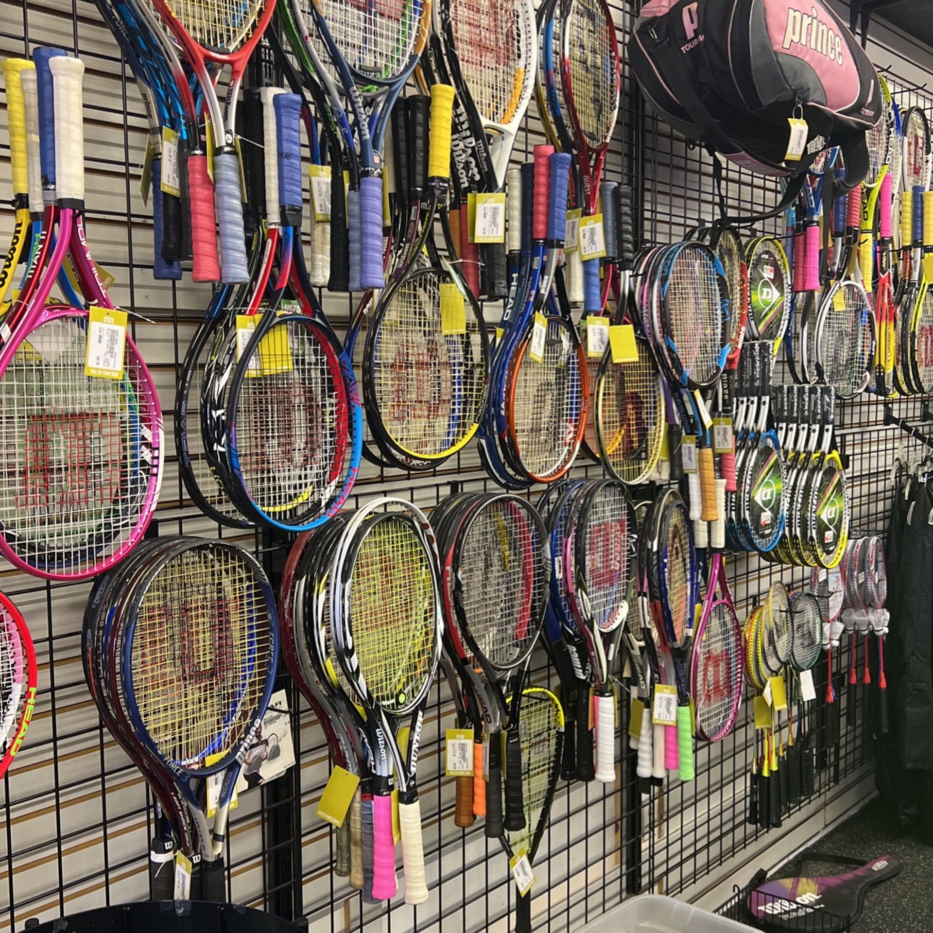 Tennis Rackets Used $19.99 And Up Each