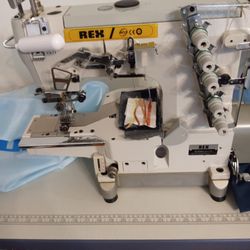 REX Cover-stitch Industrial Sewing Machine 