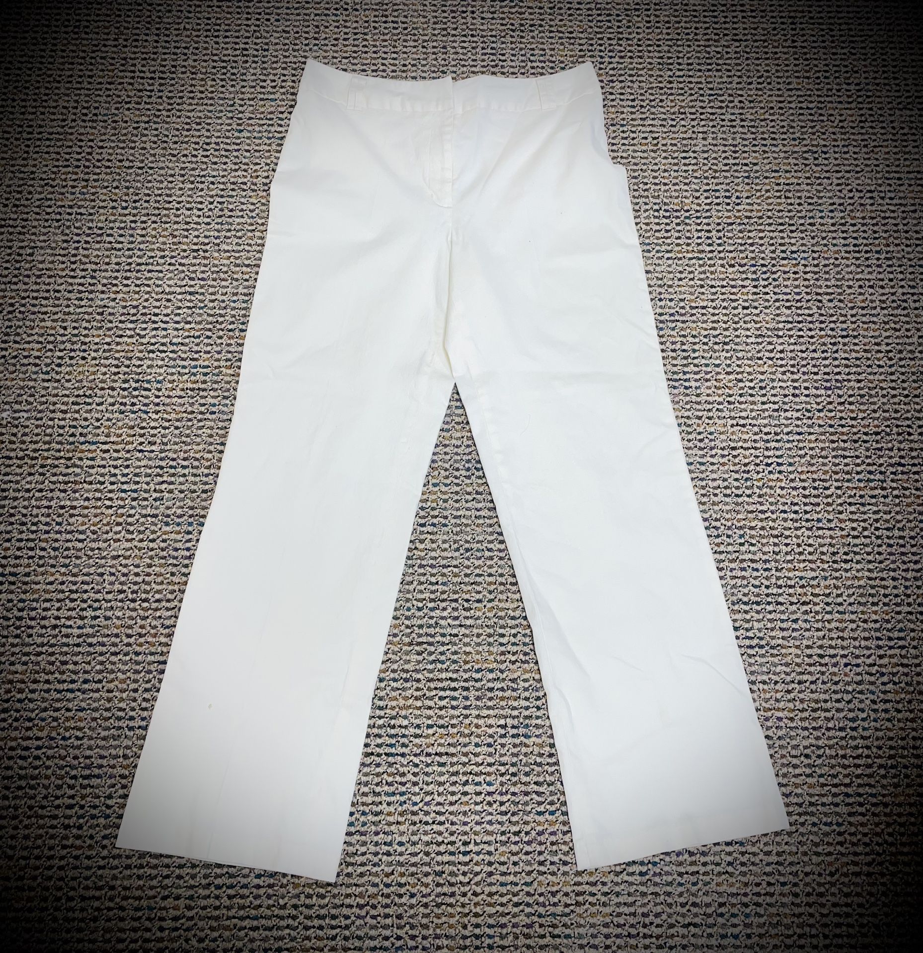 Ladies Merona White Dress Pants Size 10