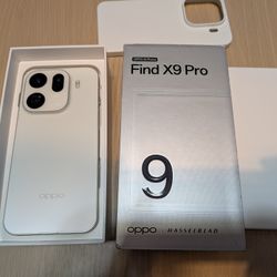 Oppo find x9 pro global version unlocked 512+16GB mint condition silk white