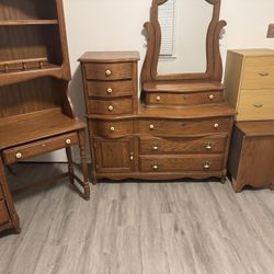 Wardrobe Dressers And Night Stand 