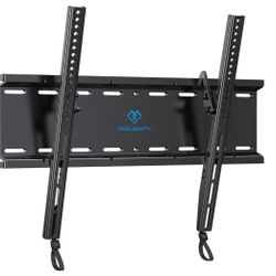PERLESMITH Tilting TV Wall Mount Bracket Low Profile for Most 23-60 inch LED LCD OLED, Plasma Flat Screen TVs with VESA 400x400mm Weight up to 115lbs,