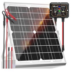 Solar Panel Kit, Waterproof Solar Battery Trickle Charger , 20 W