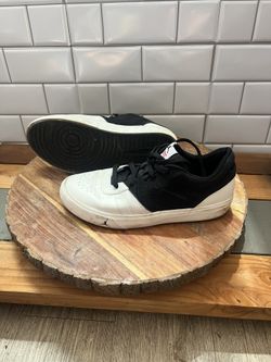 Nike Air Jordan Series ES Mens Sneakers Size 8.5 Black White Leather