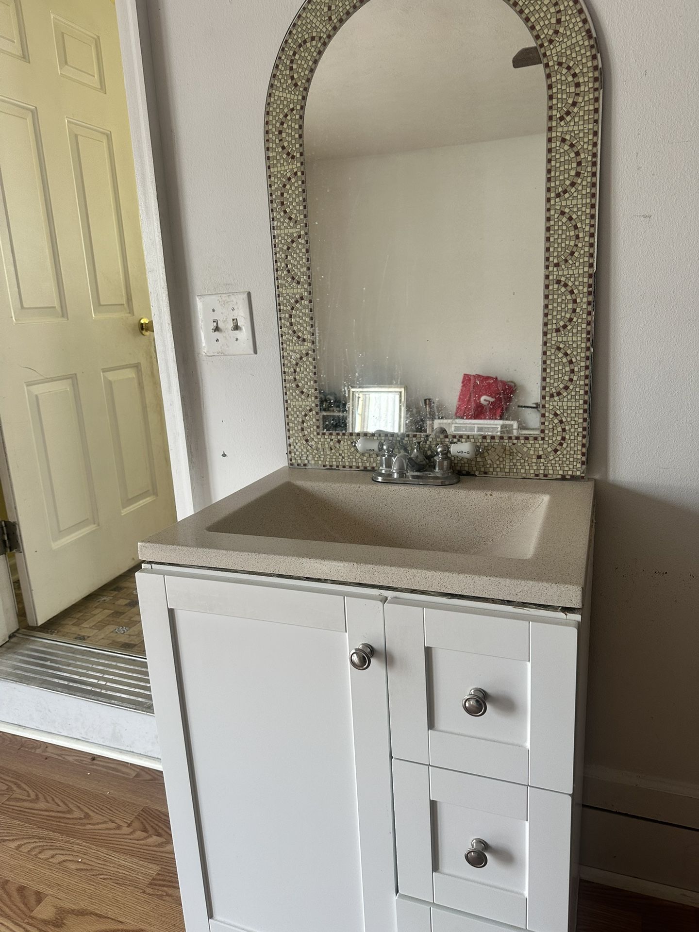 Bathroom Sink And Cabinet