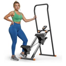 Niceday Steppers for Exercise at Home, Stair Stepper with Handlebar