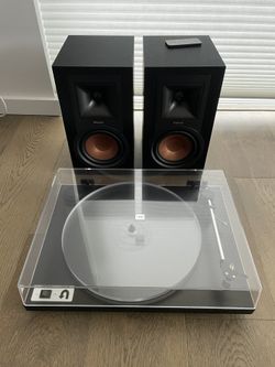 U-Turn Audio Turntable and Klipsch Speakers For Sale