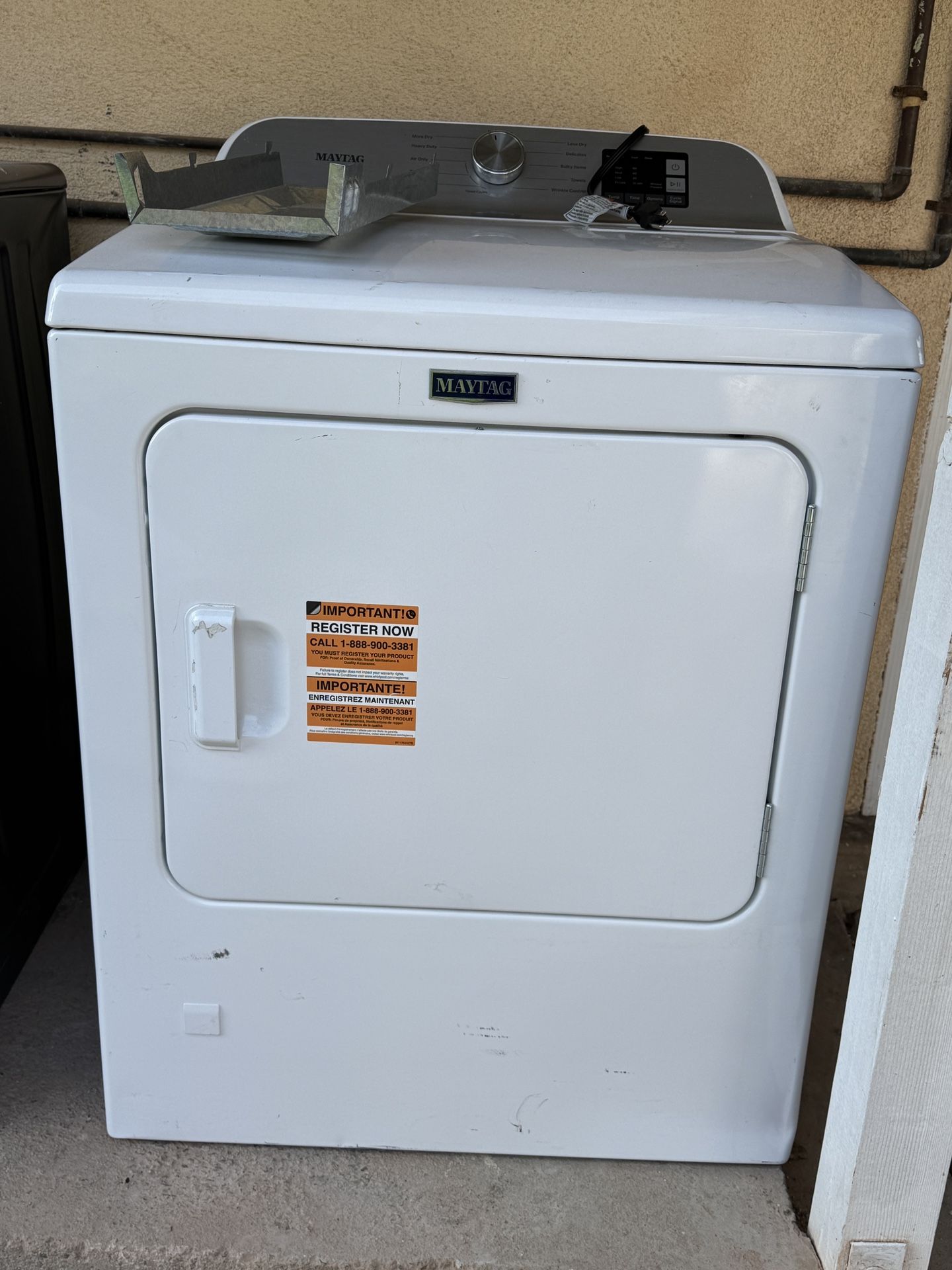 Maytag Gas Dryer MGD6200KW 7.0 cu. ft.