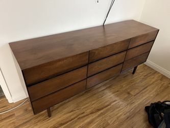 Mid Century Lowboy Dresser by Stanley