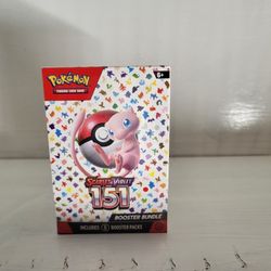 Pokémon TCG, 151 Booster Bundle, Scarlet & Violet, New/ Factory Sealed