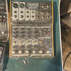 Tapco Mix.60 ultra-compact 6-channel mixer.  