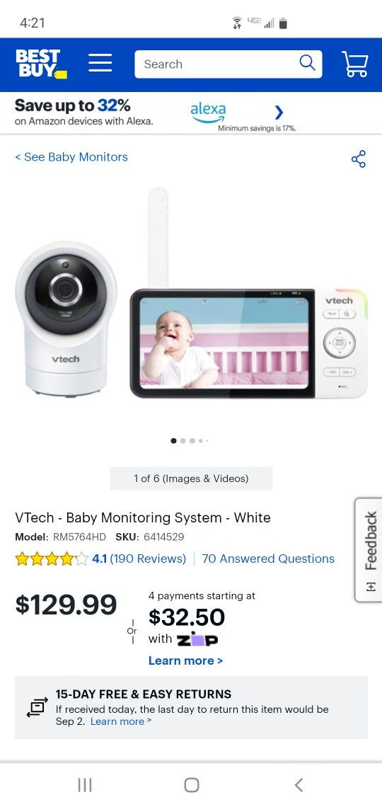 VTech Baby Monitor