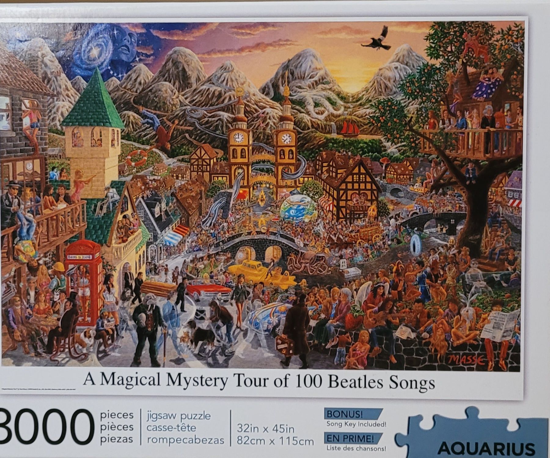 3000 Piece Beatles Puzzle