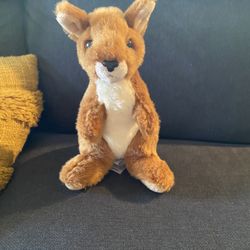 Small Stuffed Kangaroo/ Read Description And Look At The Pictures 