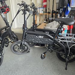 3 E  BIKES FOR SALE W/ ONE FREE