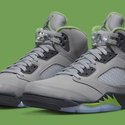 Jordan Green Bean 5s 