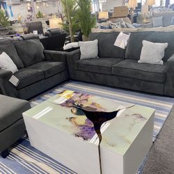 Sofa and Love Seat $999