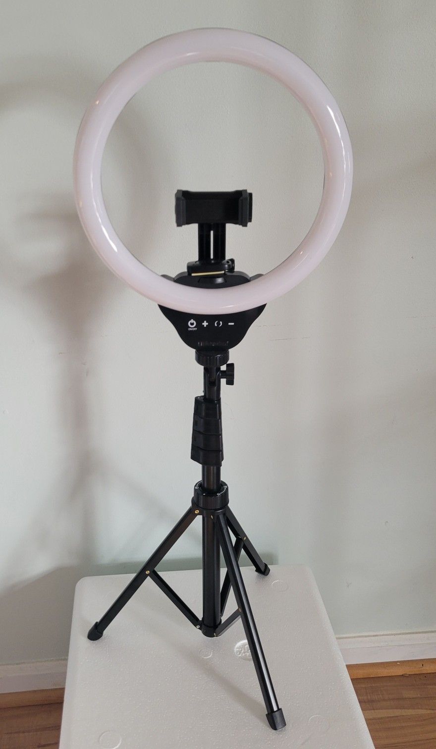 UBeesize 12'' Selfie Ring Light with 62’’ Tripod Stand for Video Recording, Live Streaming(YouTube, Instagram, TIK Tok), Compatible with Phones