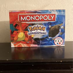 Pokémon Monopoly Board Kanto Edition