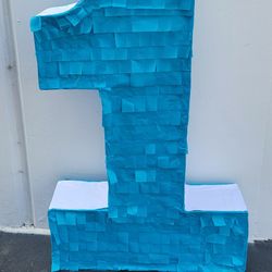 Number One Piñata For Birthday Parties