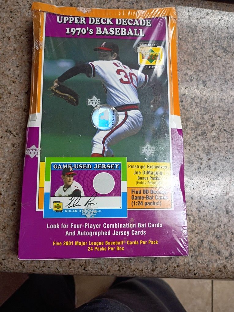 Upper Deck 1970 Collectible Card 24 Pack