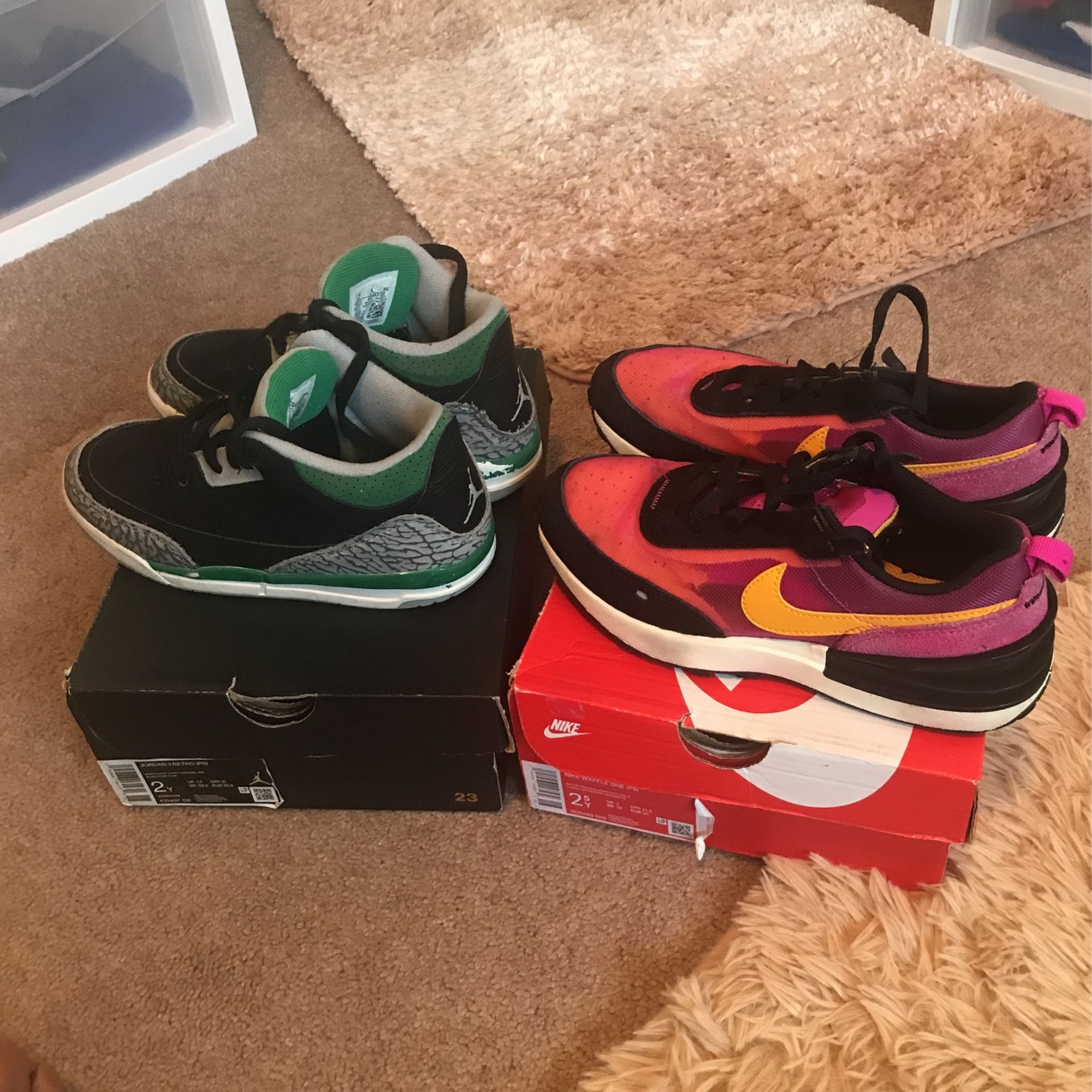 Sneakers Girl Jordans Under $50 Use Pair Of Jordan's And 1pair Of