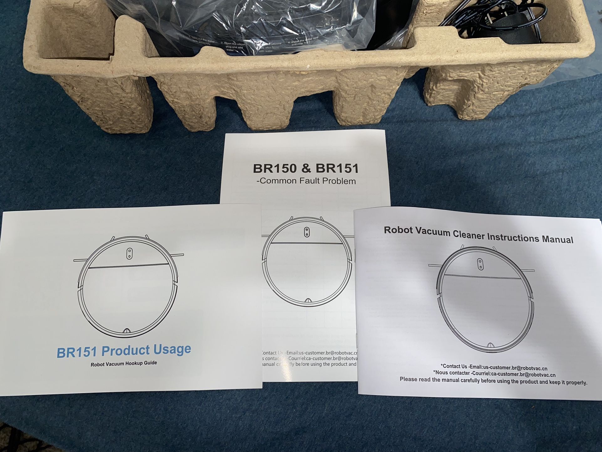 Robot Vacuum Cleaner Model BR151