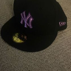 purple New York Yankees Baseball Hat
