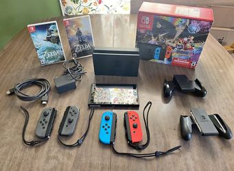 Nintendo Switch Bundle (Breath of the Wild & Tears of the Kingdom)