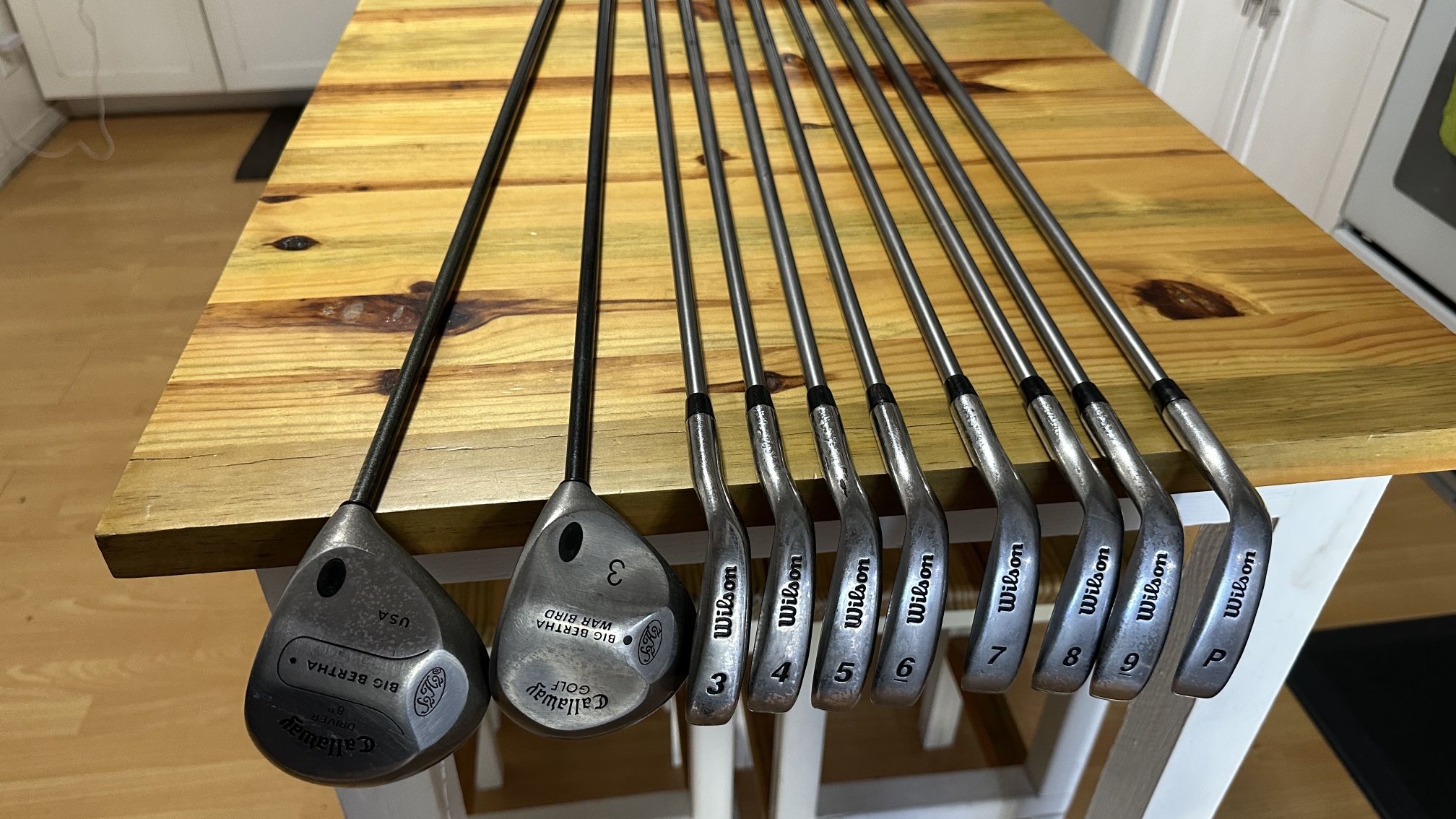 Black Jack Irons Callaway Drives