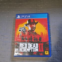 Red Dead Redemption 2 With Map And Both Disks - PlayStation 4 Video Game - PS4 Video Game - Fully Tested And Working
