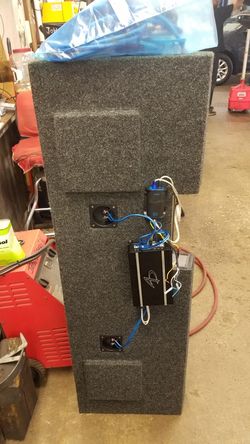 Audio Dynamics MK600.1 and 2 , 10"woofers in a factory made box