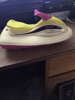 Barbie working water craft