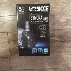 SICCE Syncra Silent 2.0 Multifunction 568 GPH Submersible Water Pump