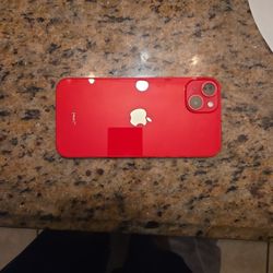 Red Iphone 14plus 128gb