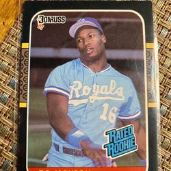 1987 Donruss Bo Jackson Rookie Card