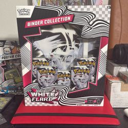 Scarlet & Violet White Flare Binder Collection Box