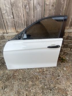 2012 To 2018 BMW 320I 328I 335I Driver Door Alpine White 