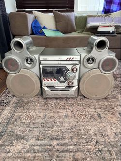 JVC 3 Pc Boombox