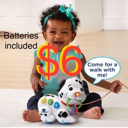 $6 vtech educational Puppy sing,Talk and lights up check my listings 👀