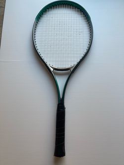 Dunlop Tennis Racket Green and Black