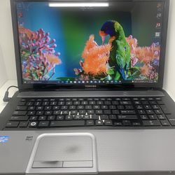 i3…i3…i3....TOSHIBA  SATELLITE….$ 245….500 GB..HHD...8.0 RAM . READY FOR CLASSES ON LINE OR WORK FROM HOME