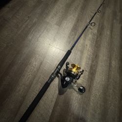 Shimano Socorro 10000 Salt Water Spinning Combo. 