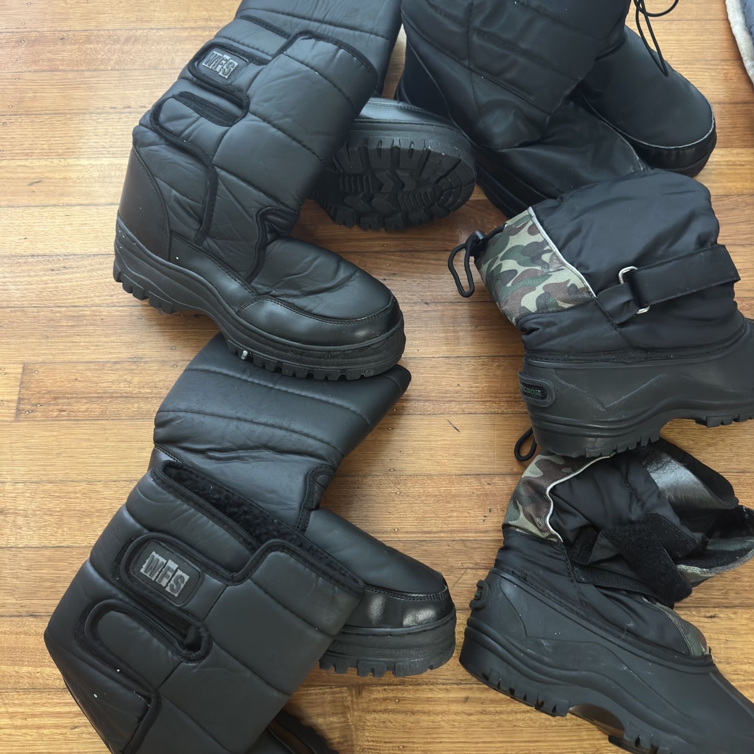 Snow Boots Size 11/10/8/5