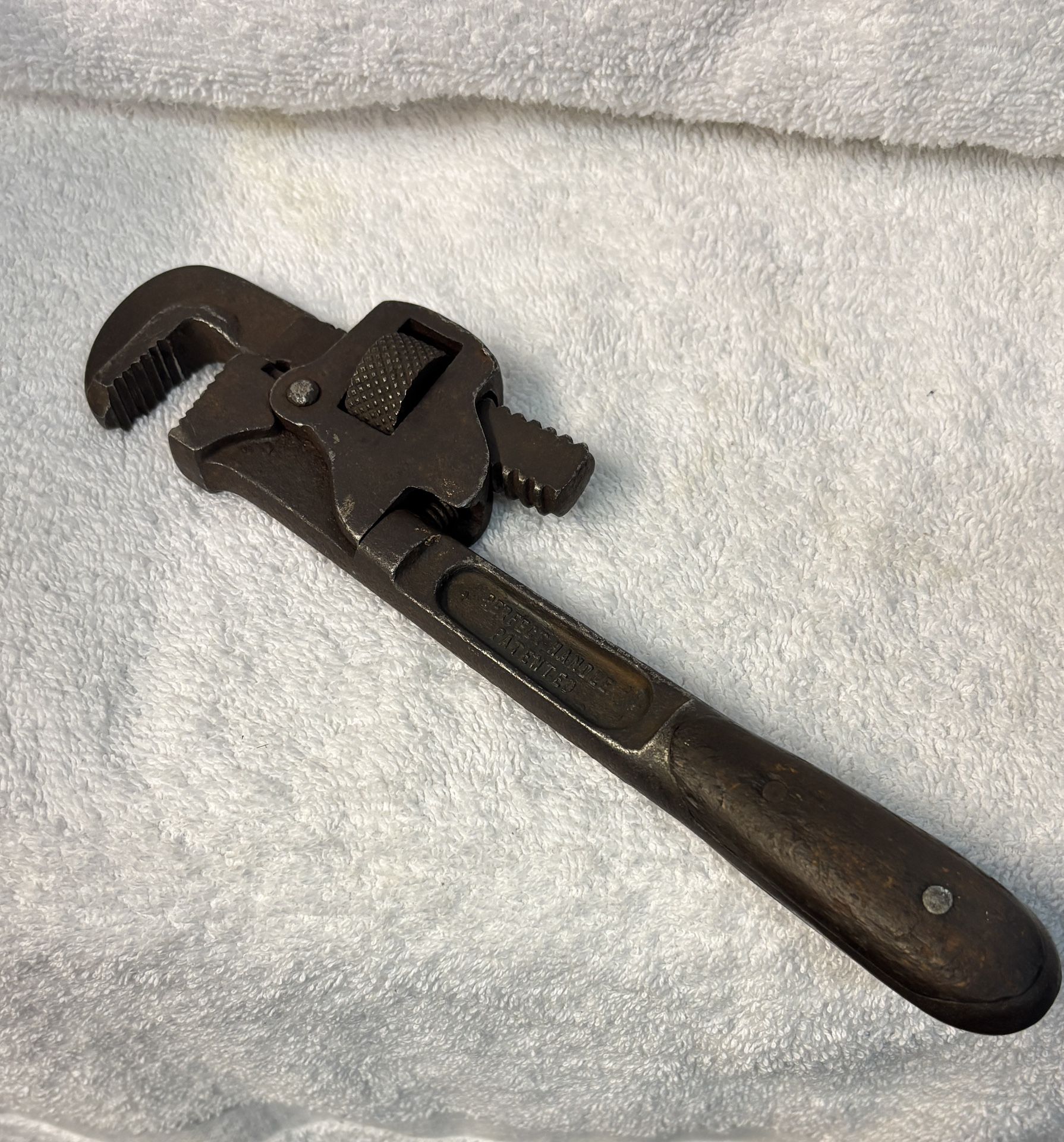 The HD Smith & Co 10 In Pipe Wrench