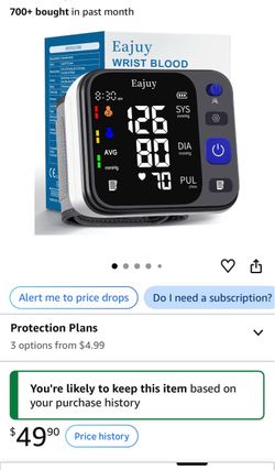 Wrist Blood Pressure Monitor