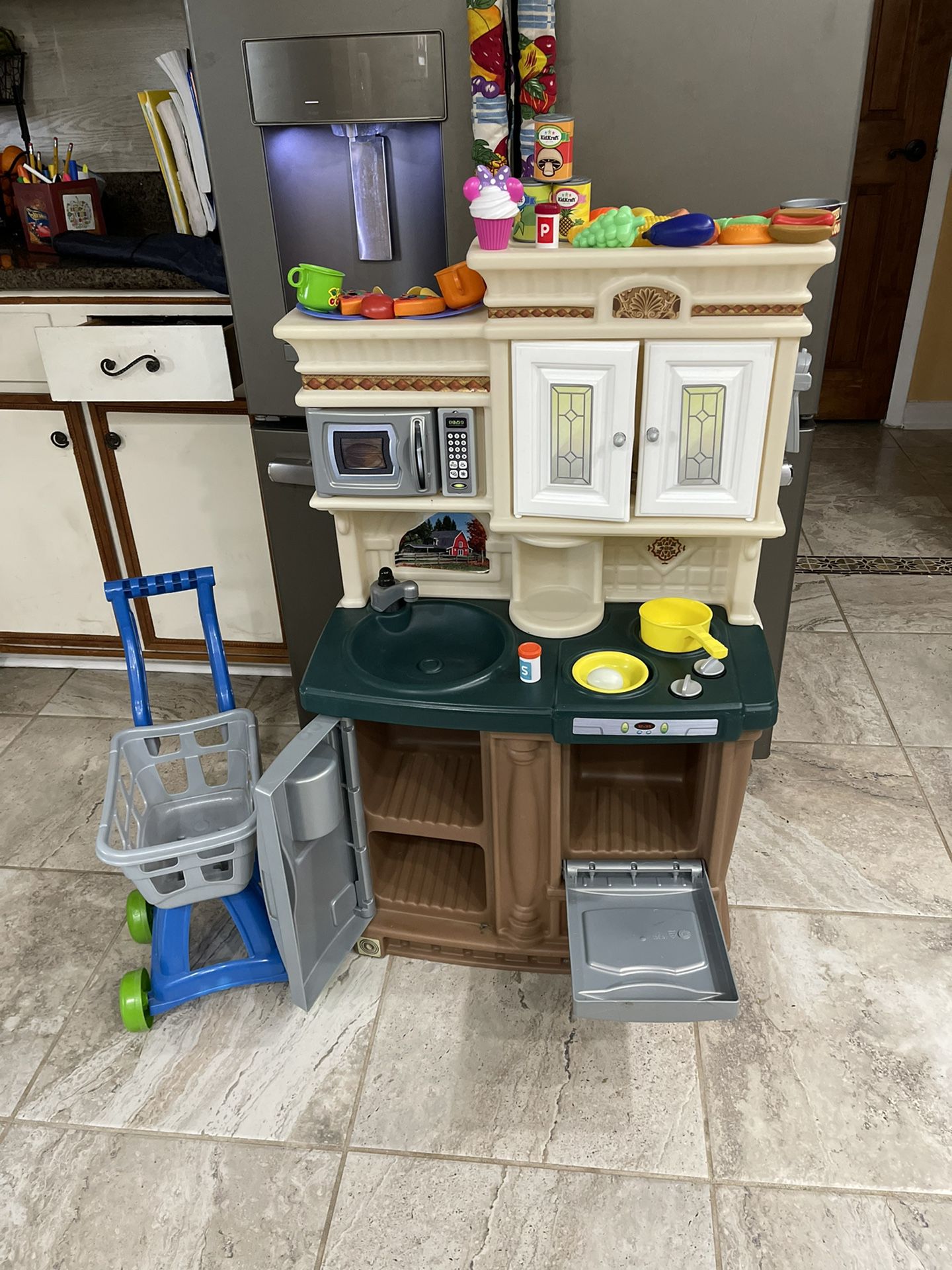Step Kitchen Play Everything In The Pictures Is Included 