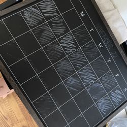 Chalkboard Calender 