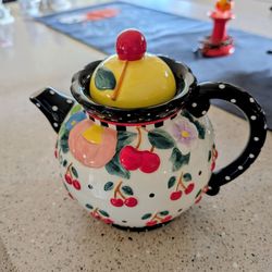 Mary Engelbreit cherry teapot
